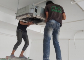 Thi công lắp đặt máy lạnh âm trần tại Đồng Nai
