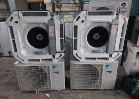 Lắp máy lạnh âm trần cũ ở quận Tân Phú