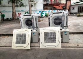 Máy lạnh âm trần cũ ở Bình Tân
