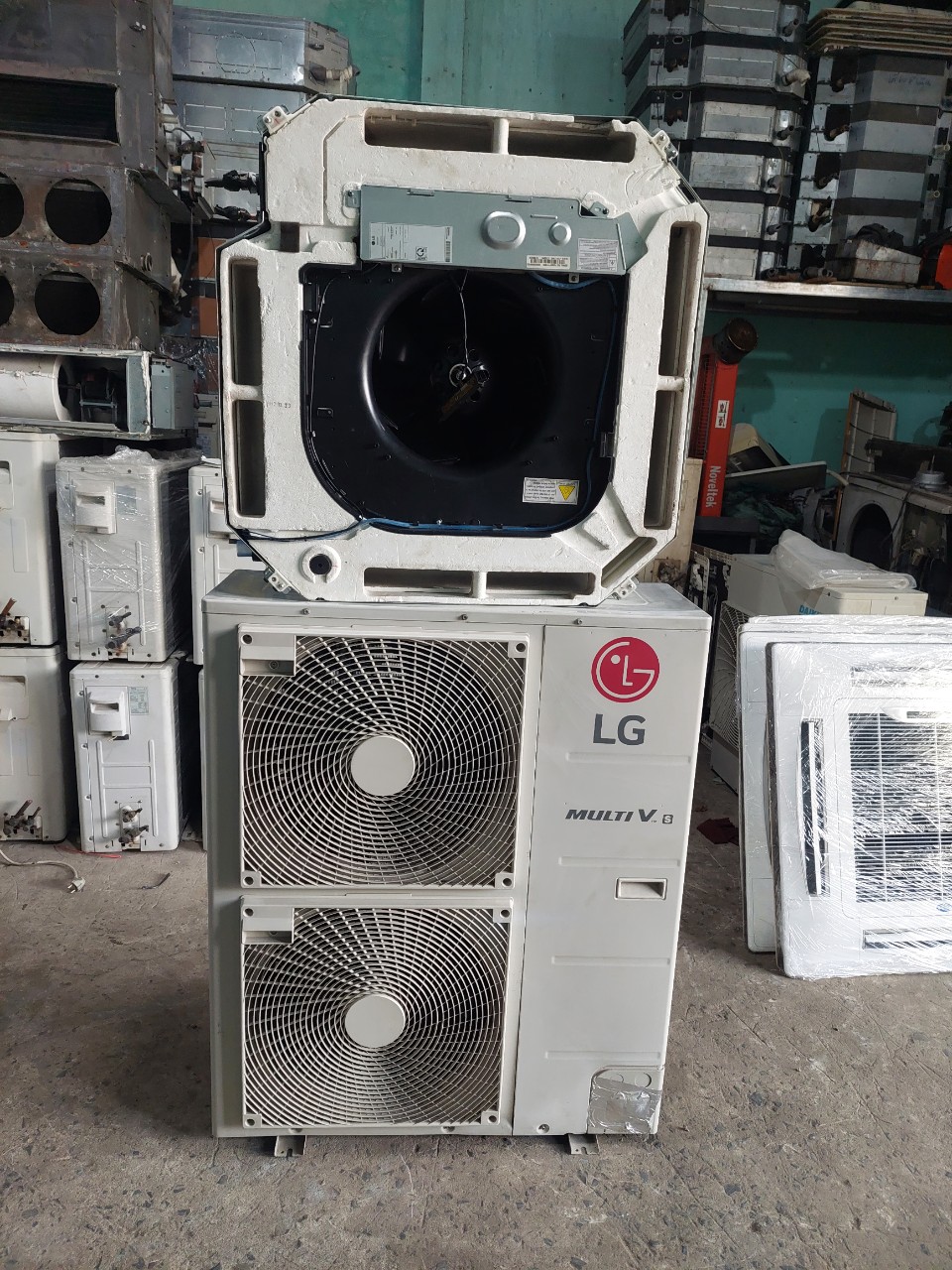 Máy Lạnh Cassette Âm Trần Cũ – Inverter – Gas R32 Máy Lạnh Âm Trần Cũ Long An